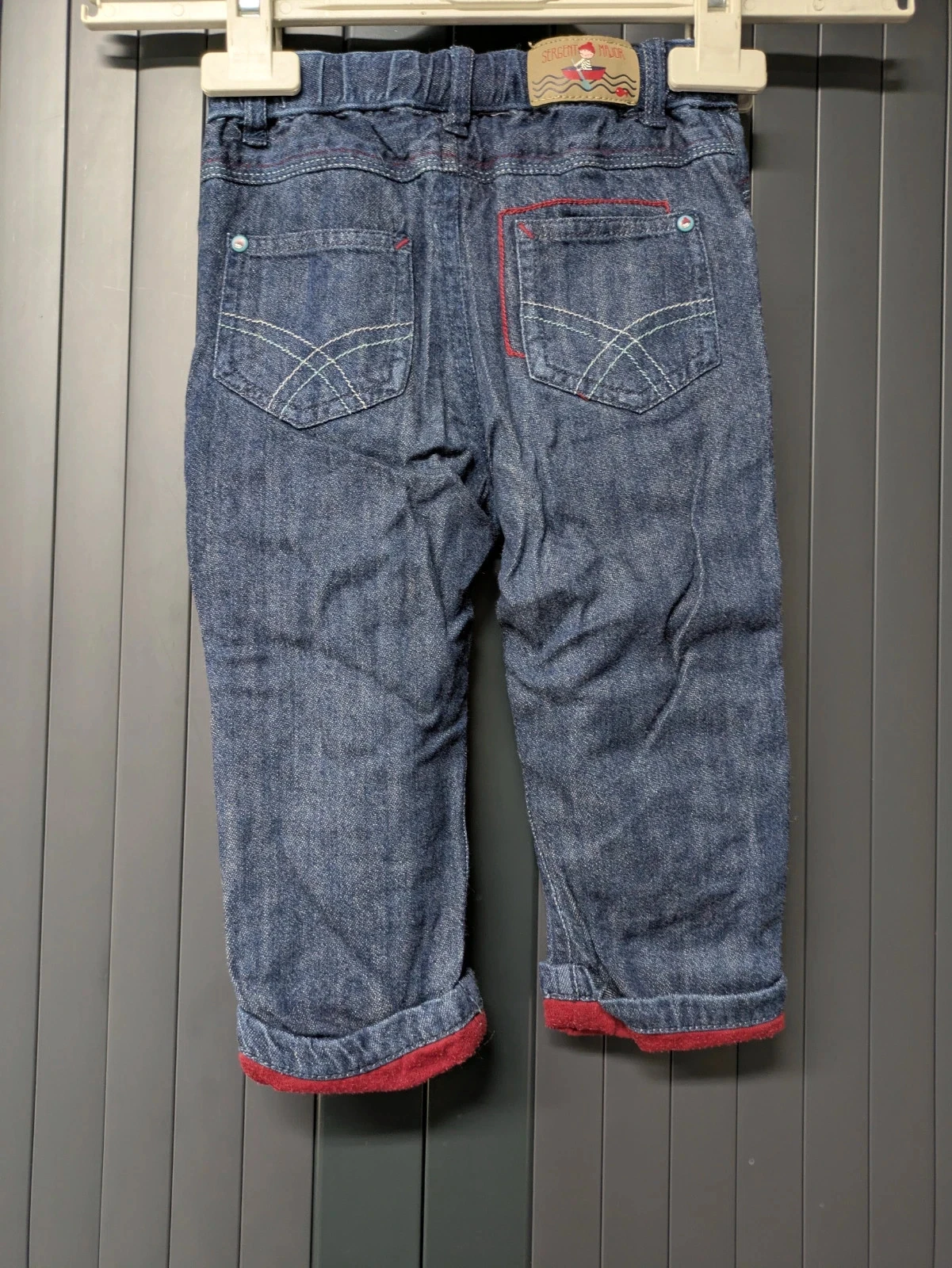 Jeans tamanho 18 meses Sergent Major – photo 2